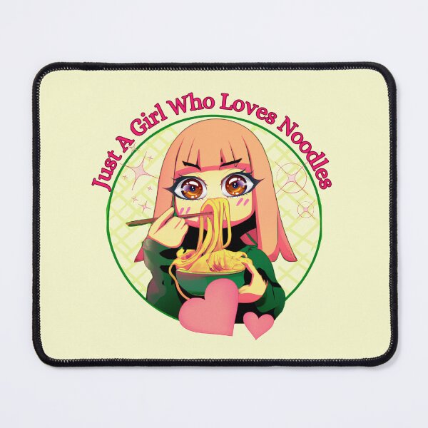 Item preview, Just A Girl Who Loves Noodles - Funny Noodles Lovers - Gifts For Noodles Lovers designed and sold by Wiss2Arts.