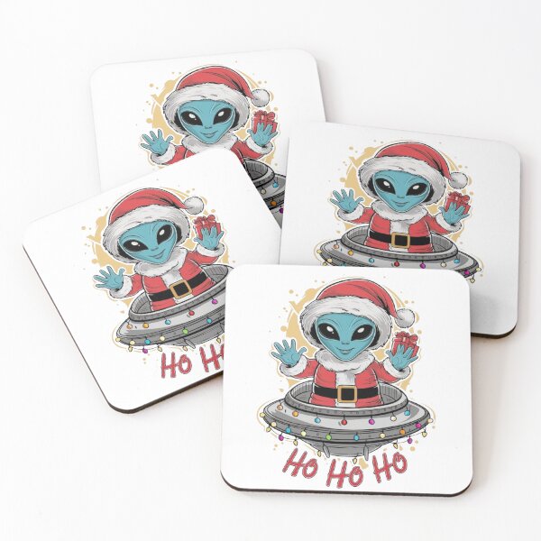 Item preview, ALIEN SANTA DELIVERY PRESENTS designed and sold by likbatonboot.