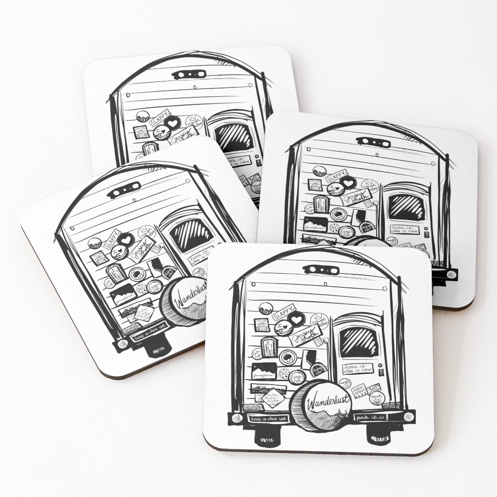 Item preview, Coasters (Set of 4) designed and sold by CampK80.