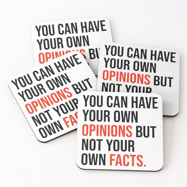 Item preview, You can have your own opinions but your own facts. designed and sold by Rachel the Artist .