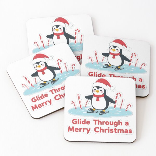 Item preview, Glide Through a Merry Christmas - Skating designed and sold by duke818.