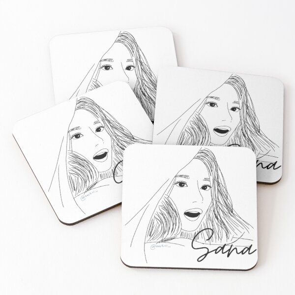 Item preview, SANA - Black Lineart w/ name designed and sold by itsaiaaa.