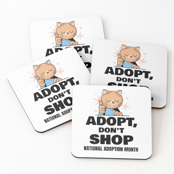 Item preview, Adopt, Don't Shop designed and sold by 87-Aesthetics.