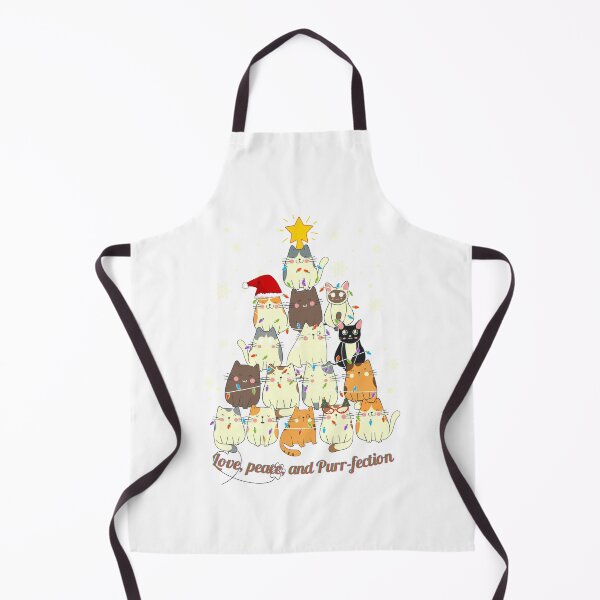 Item preview, Love, Peace, and Purr-fection: Adorable cat Christmas Tree designed and sold by Zonghe.