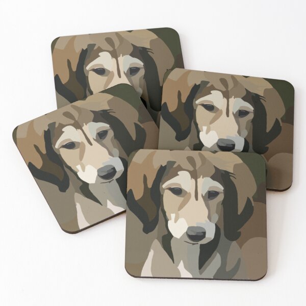 Item preview, Puppy saluki designed and sold by Fur-ever-paint.