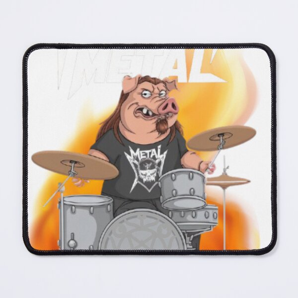 Item preview, Thrash metal Pig  Drummer designed and sold by marosz12.