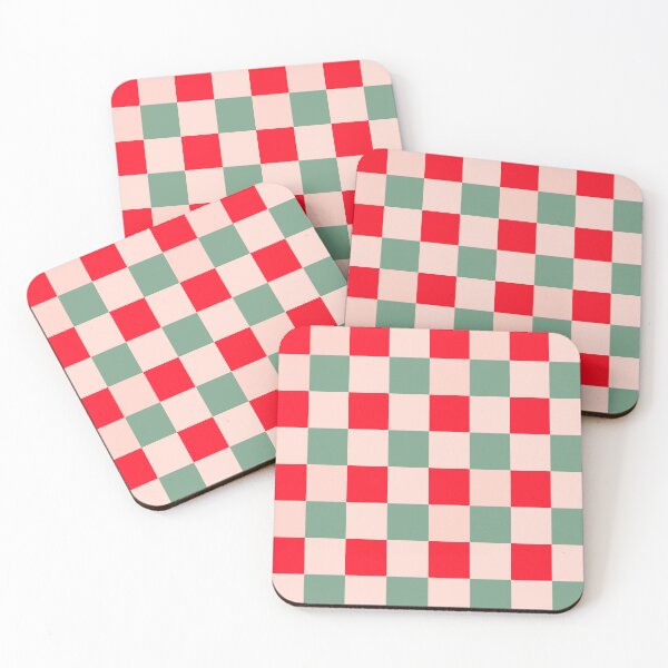 Item preview, Festive checks designed and sold by Navitaloves.