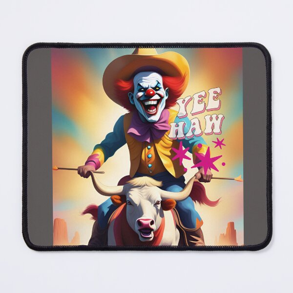 Item preview, YEE HAW The RODEO CLOWN designed and sold by TommyTsunami.