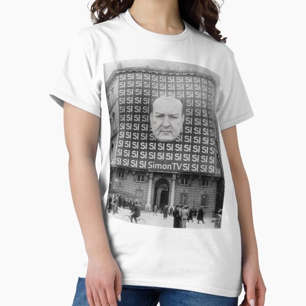 SimonTV Palazzo Braschi Classic T-Shirt
