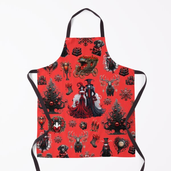 Item preview, Gothic Christmas Holiday Celebration Collection in Red designed and sold by lauriedart.