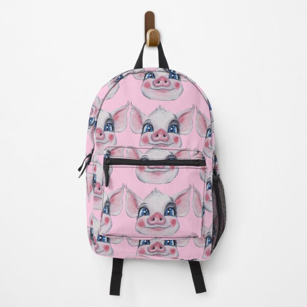 Item preview, Piggly pattern on pink designed and sold by EstelleCress.