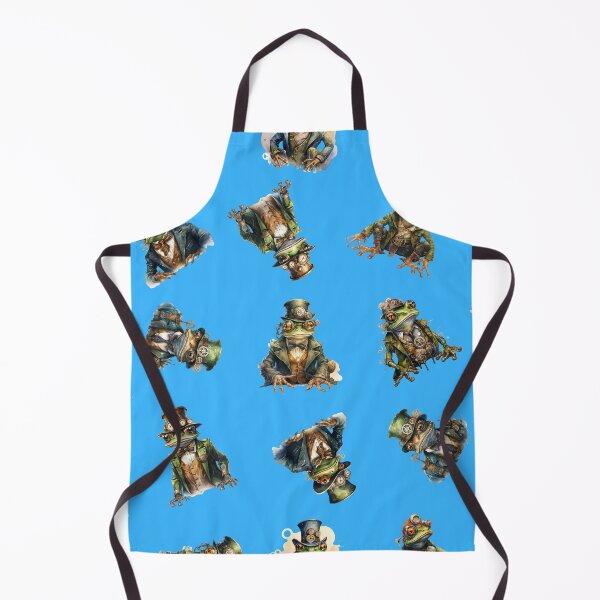 Item preview, Steampunk Frog Collection in Blue designed and sold by lauriedart.
