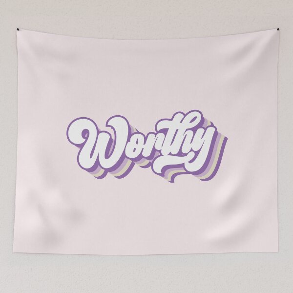 Item preview, Worthy Retro Groovy Christian Confidence designed and sold by Lillyamstronger.