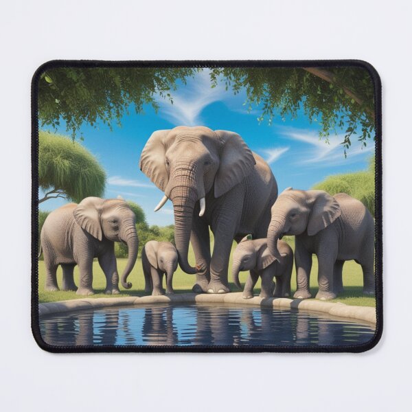 Item preview, Elephant Family Gathered designed and sold by InnovateSpot.