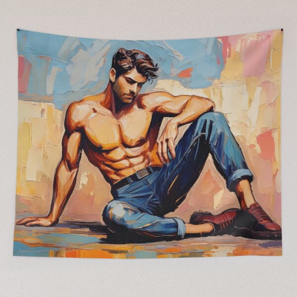 Item preview, Sexy Man designed and sold by ArtFactoryAI.
