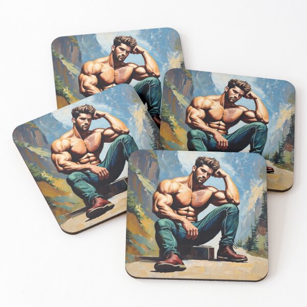 Item preview, Masculine Man designed and sold by ArtFactoryAI.