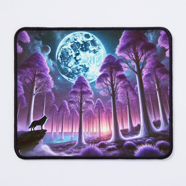Item preview, Wolf Moon designed and sold by CharlesScottArt.
