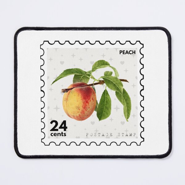 Item preview, Vintage Peach Postage Stamp designed and sold by RabbitK.
