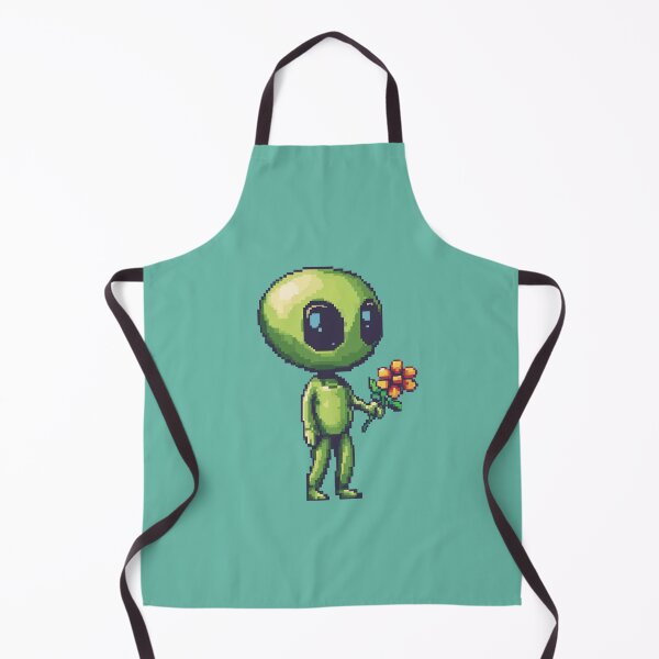 Item preview, Alien with Flower designed and sold by Anwit.
