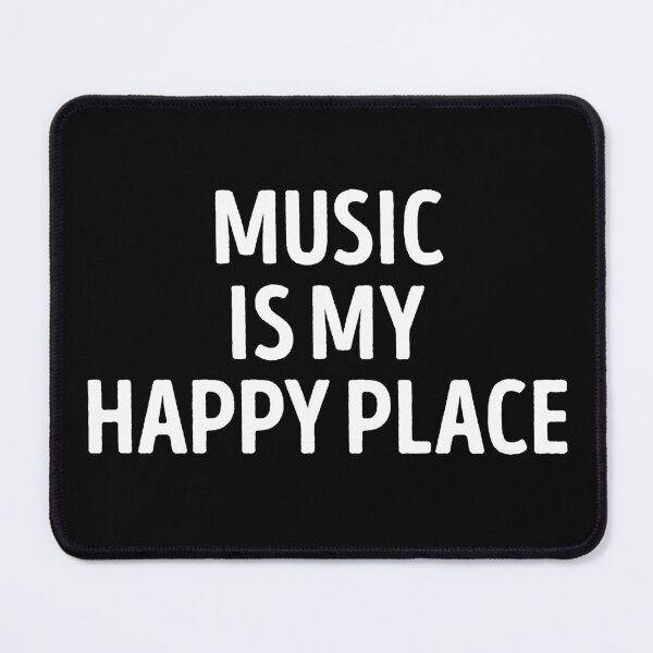 Item preview, Music Is my Happy Place Music Lover designed and sold by WhistleCloset.