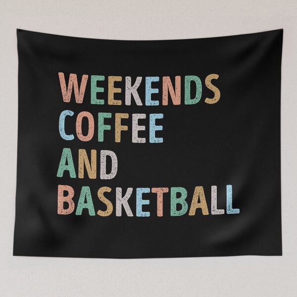 Item preview, Weekends Coffee and Basketball Mom designed and sold by WhistleCloset.