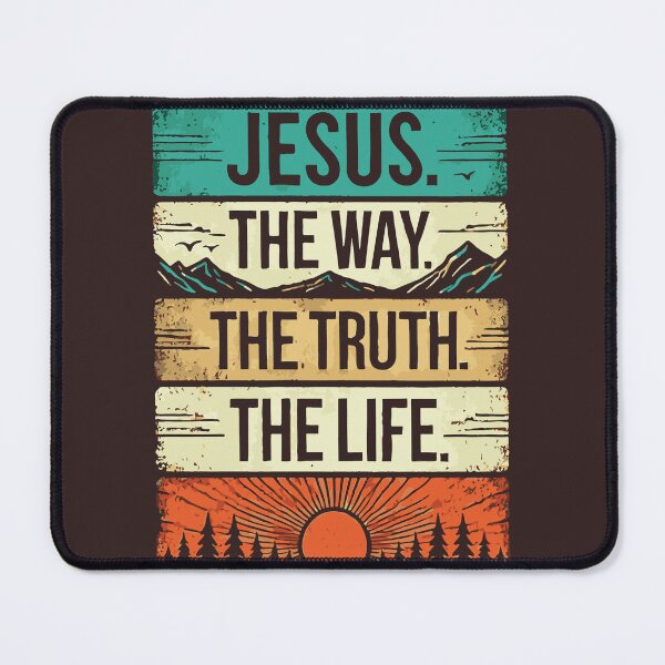 Item preview, Retro Jesus the Way! designed and sold by fribabywonder.