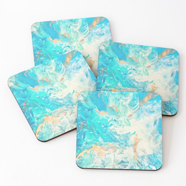 Item preview, Oceanic Paint Pour designed and sold by Aweberry.