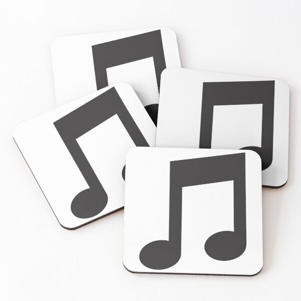 Item preview, Stylized double black musical note designed and sold by SkyR1v3r.