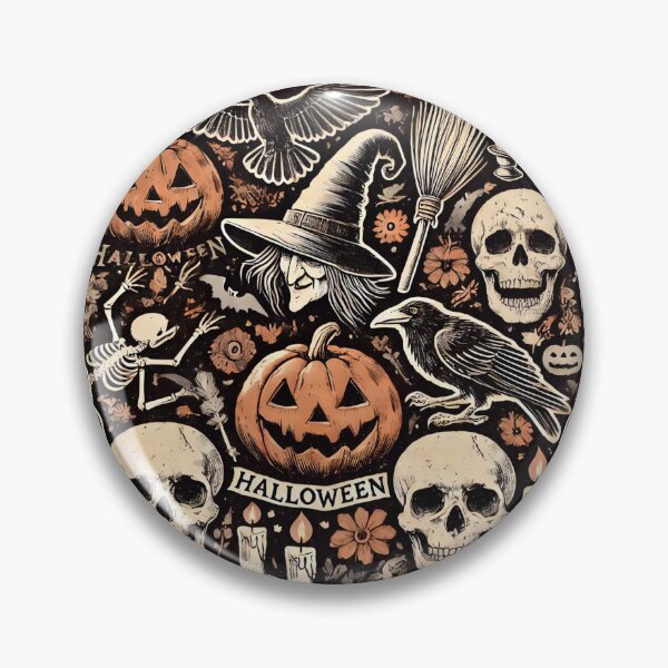Artikelvorschau, Halloween-Druck entworfen und verkauft von PinUpPizzazz.