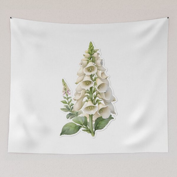 Item preview, White Foxglove designed and sold by HOMETOWN86.