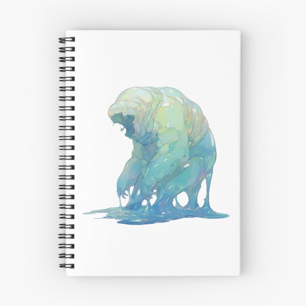 Item preview, Lumbering Slow Dungeon Slime designed and sold by BadOmenStickers.