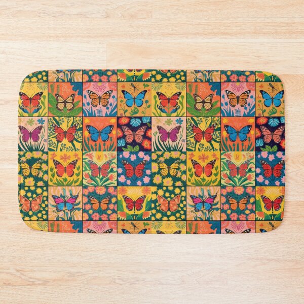 Item preview, Butterfly Collage Pattern designed and sold by Myra365Art.