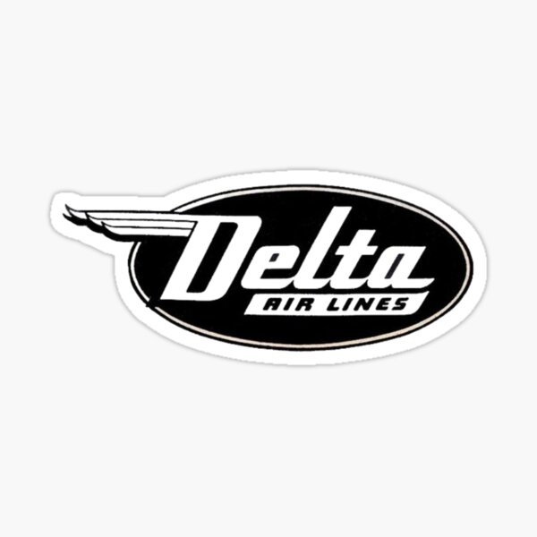 Item preview, Retro Vintage Delta Air Lines designed and sold by FutureTraveller.