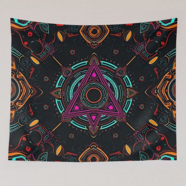 Item preview, Retro Pattern #17 designed and sold by Kaleidoscope Print.