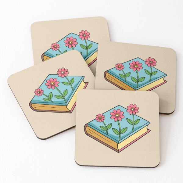 Item preview, Books and Flower designed and sold by GraphicsClub.