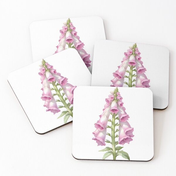 Item preview, Pink Foxglove designed and sold by HOMETOWN86.