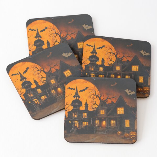 Item preview, halloween, pumpkin, holiday, house designed and sold by DonnaBlankaArt.