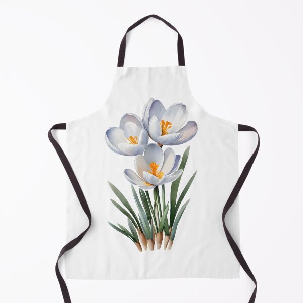 Item preview, White Crocus (Crocus vernus) designed and sold by HOMETOWN86.