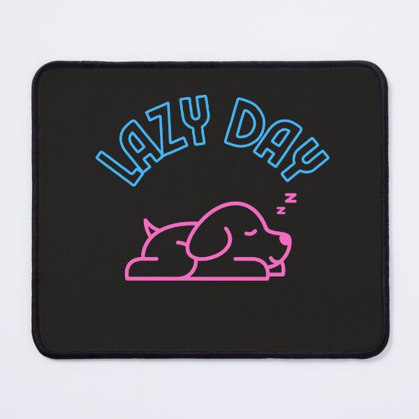 Item preview, Lazy Day dog snooze weekend designed and sold by santoshputhran.