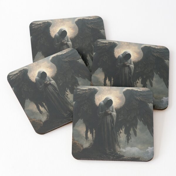 Item preview, Angel of death, twilight, gloom designed and sold by DonnaBlankaArt.