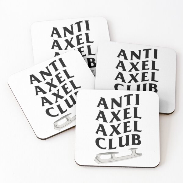 Item preview, Anti Axel Axel Club Black designed and sold by DeadIceSkating.