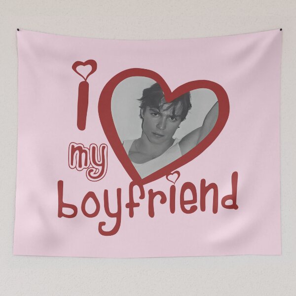 Item preview, I love my B O Y F R I E N D designed and sold by Nannythenimfa.