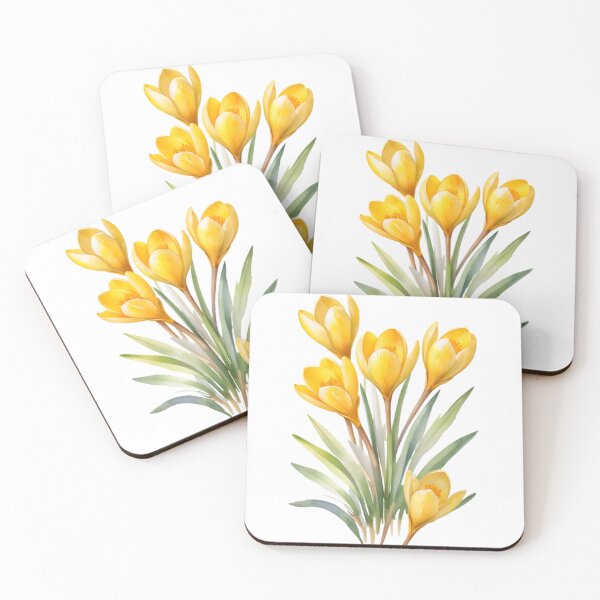 Item preview, Yellow Crocus (Crocus vernus) designed and sold by HOMETOWN86.