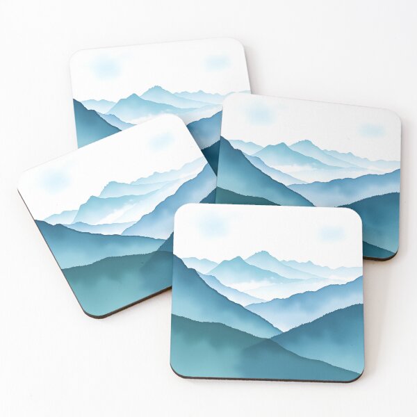 Item preview, Abstract mountain range  designed and sold by Rocklights.
