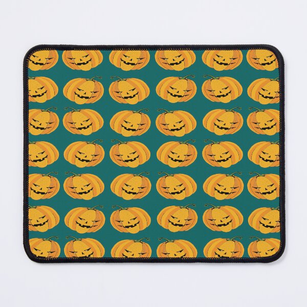 Item preview, Halloween Pumpkin pattern-green designed and sold by StudioViArt.