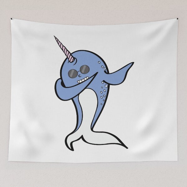 Item preview, Cool Narwhal Dabbing designed and sold by HelenofThreads.