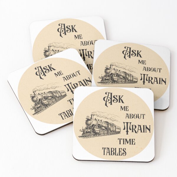 Item preview, Ask me about train time tables designed and sold by emdoodle.