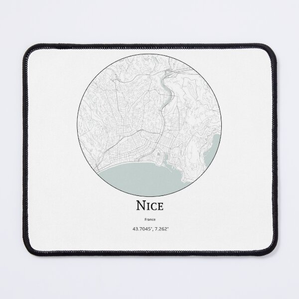 Item preview, Topography of Nice designed and sold by JohnnysHeath.