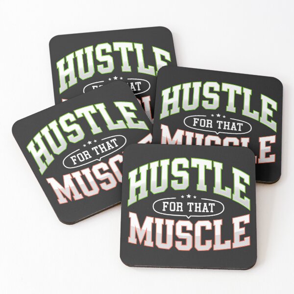 Item preview, Hustle for that muscle designed and sold by BugiDesignArt.
