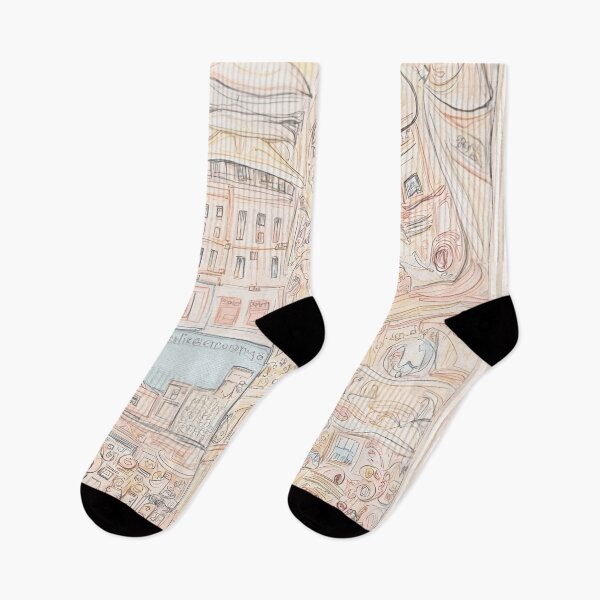 Item preview, Romantic City Streets in Bloom designed and sold by AmuraLumina.